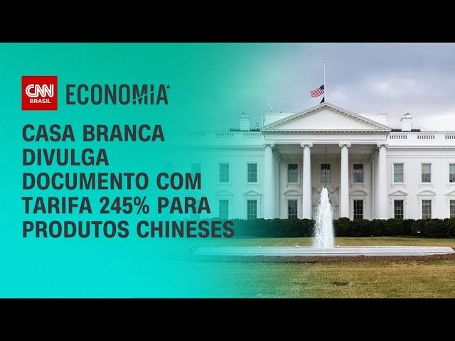 EUA divulgam documento com taxa de 245% para China | LIVE CNN