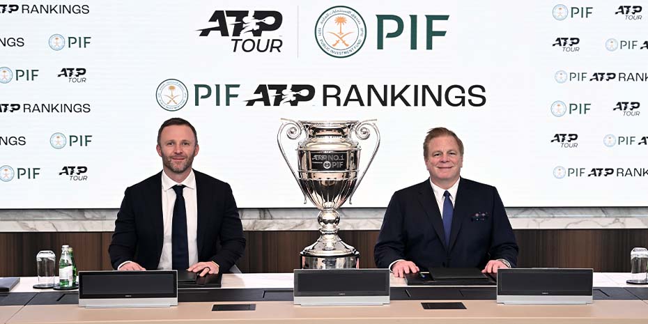 PIF, da Arábia Saudita, é o principal patrocinador da ATP 