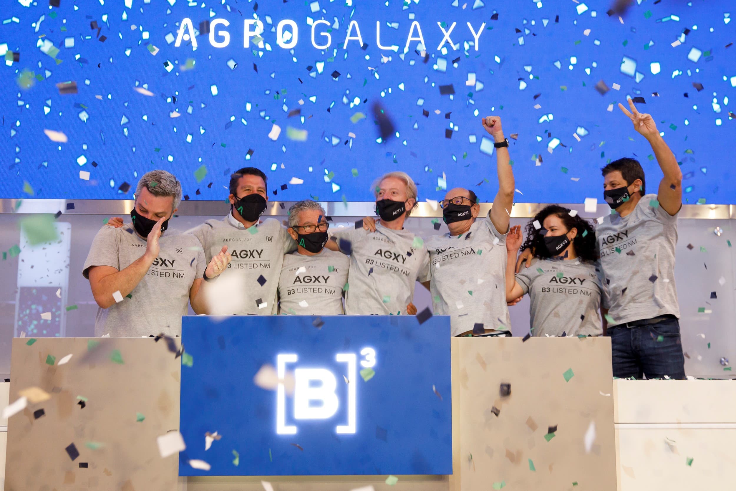 IPO da AgroGalaxy, em 2021: firma arrecadou R$ 350 milhões