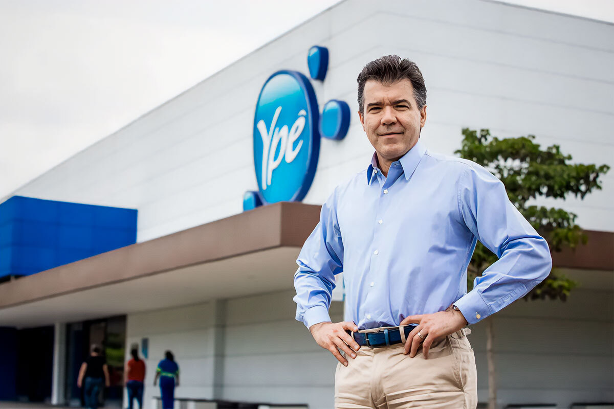 Waldir Beira Jr., o CEO da Química Amparo